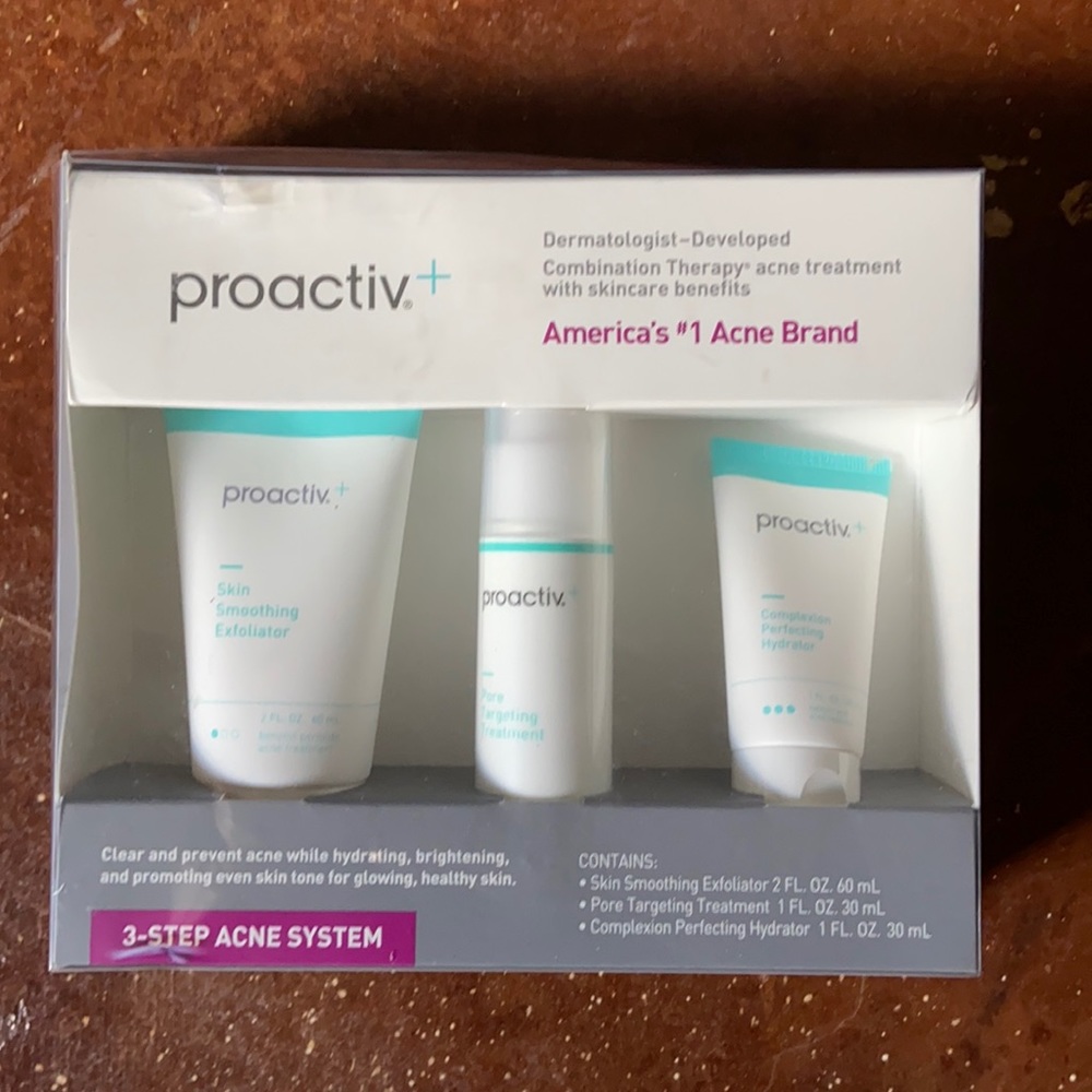 Proactive + - 3 step acne system